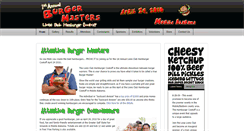 Desktop Screenshot of burgermasters.com